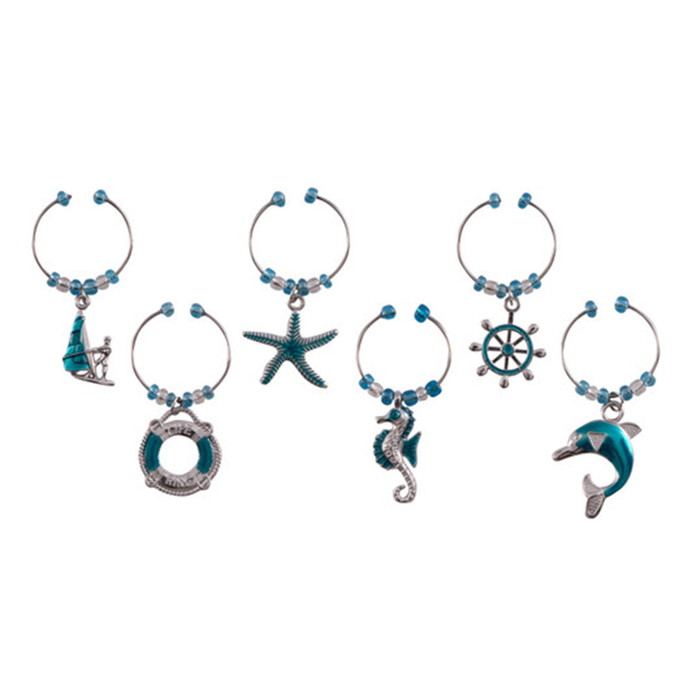 Avanti Wine Charms (sæt af 6)