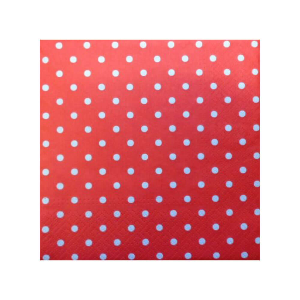 Paw Dots Lunchserviette 33 cm (20 Stück)