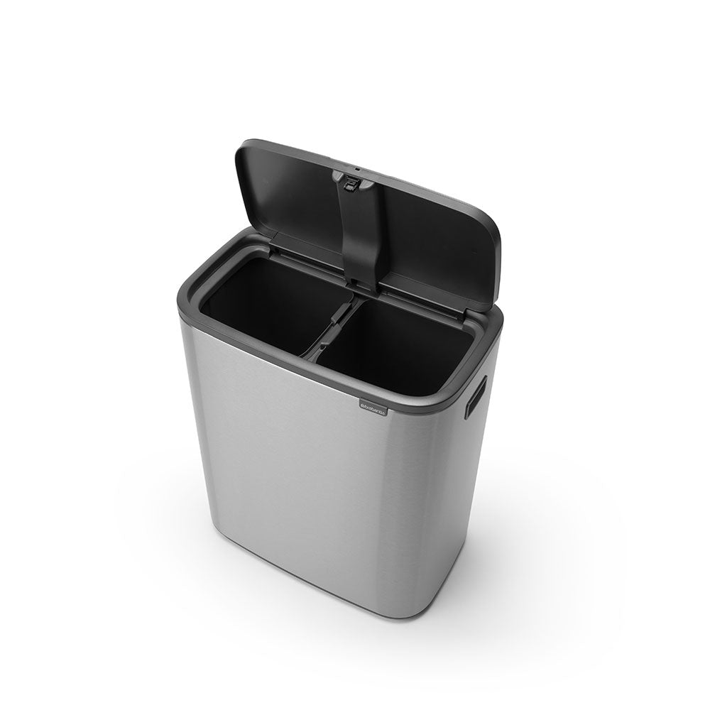 Brabantia Bo dubbel touch bin 30l