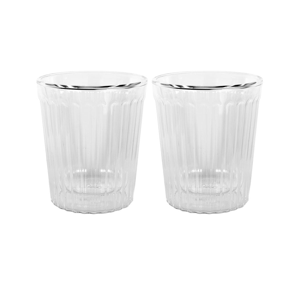 Avanti Rigato Double Wall Glass (Set of 2)