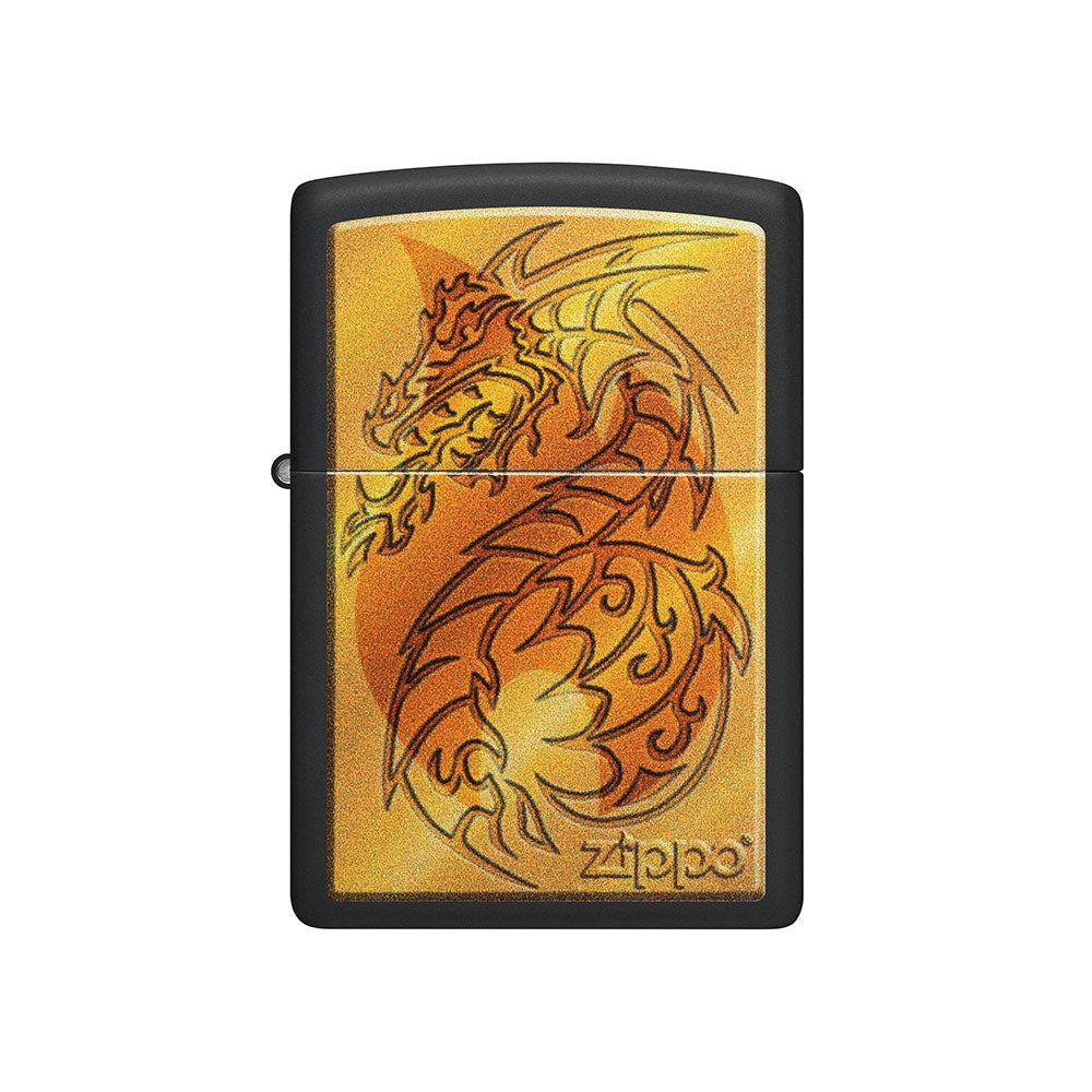 Zippo medieval mitológico à prova de vento