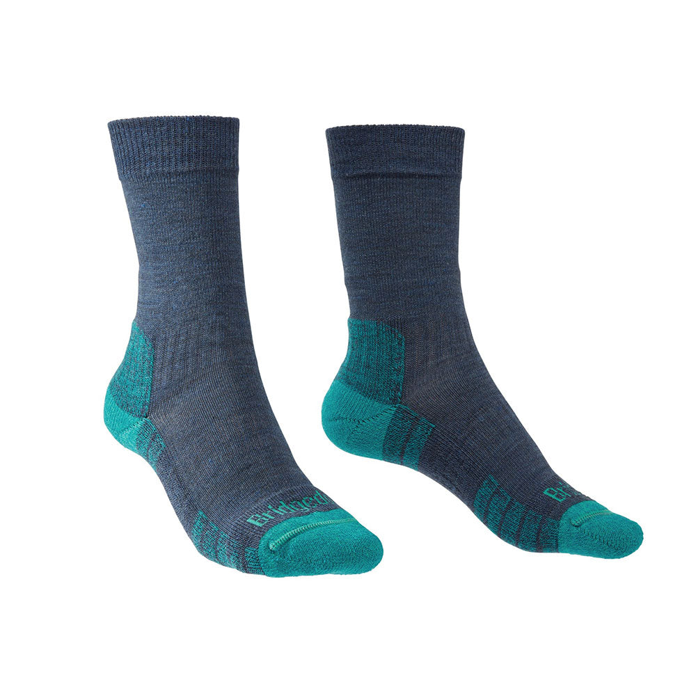 Kvinders vandretur letvægt Merino Performance Sock (denim)