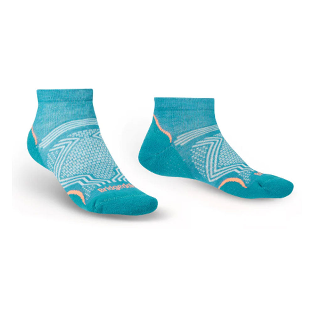 Women's Low Cut Hike Ultralight T2 Coolmax Socks (Teal)