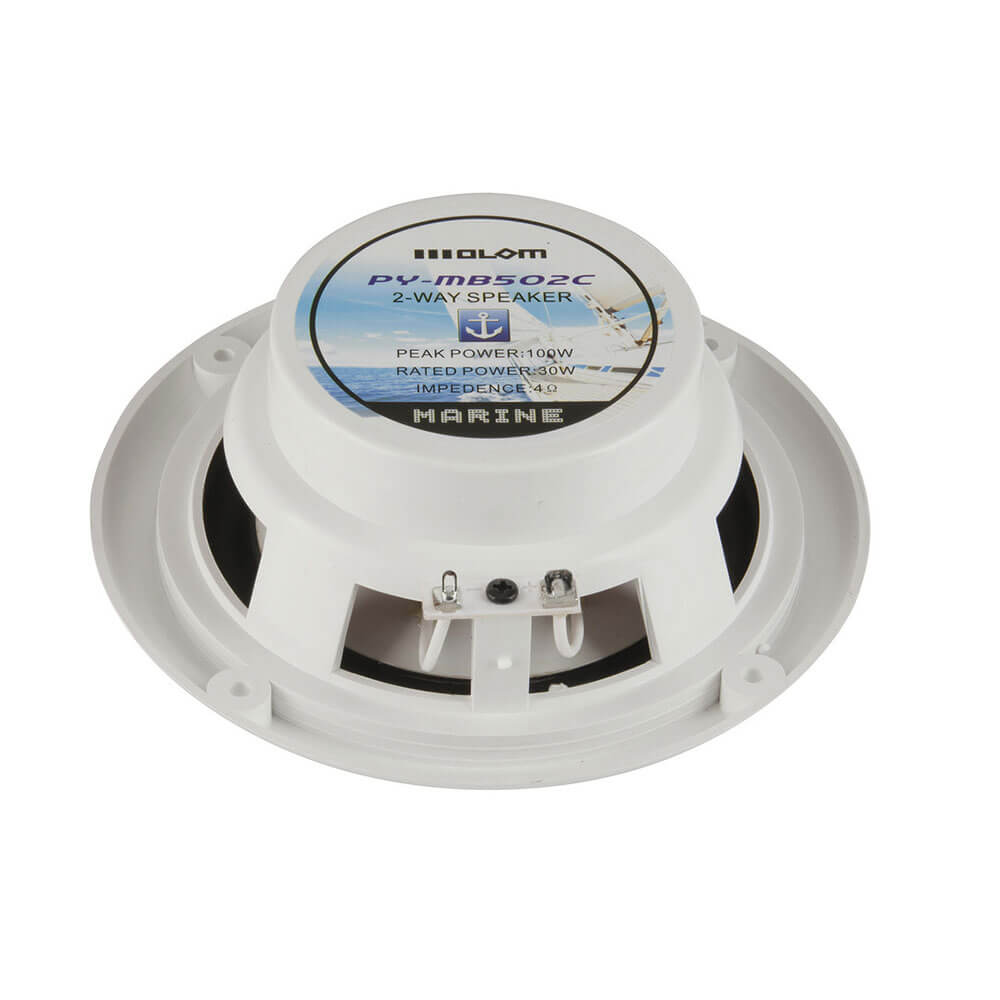 Respuesta Marine Coaxial Coaxial de 2 vías (blanco)