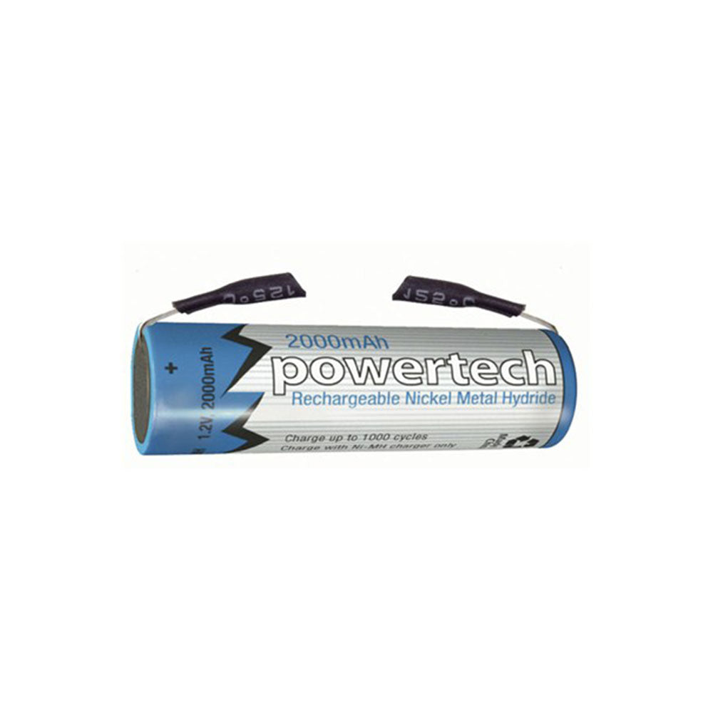 PowerTech laddningsbart AA NI-MH-batteri 1.2V