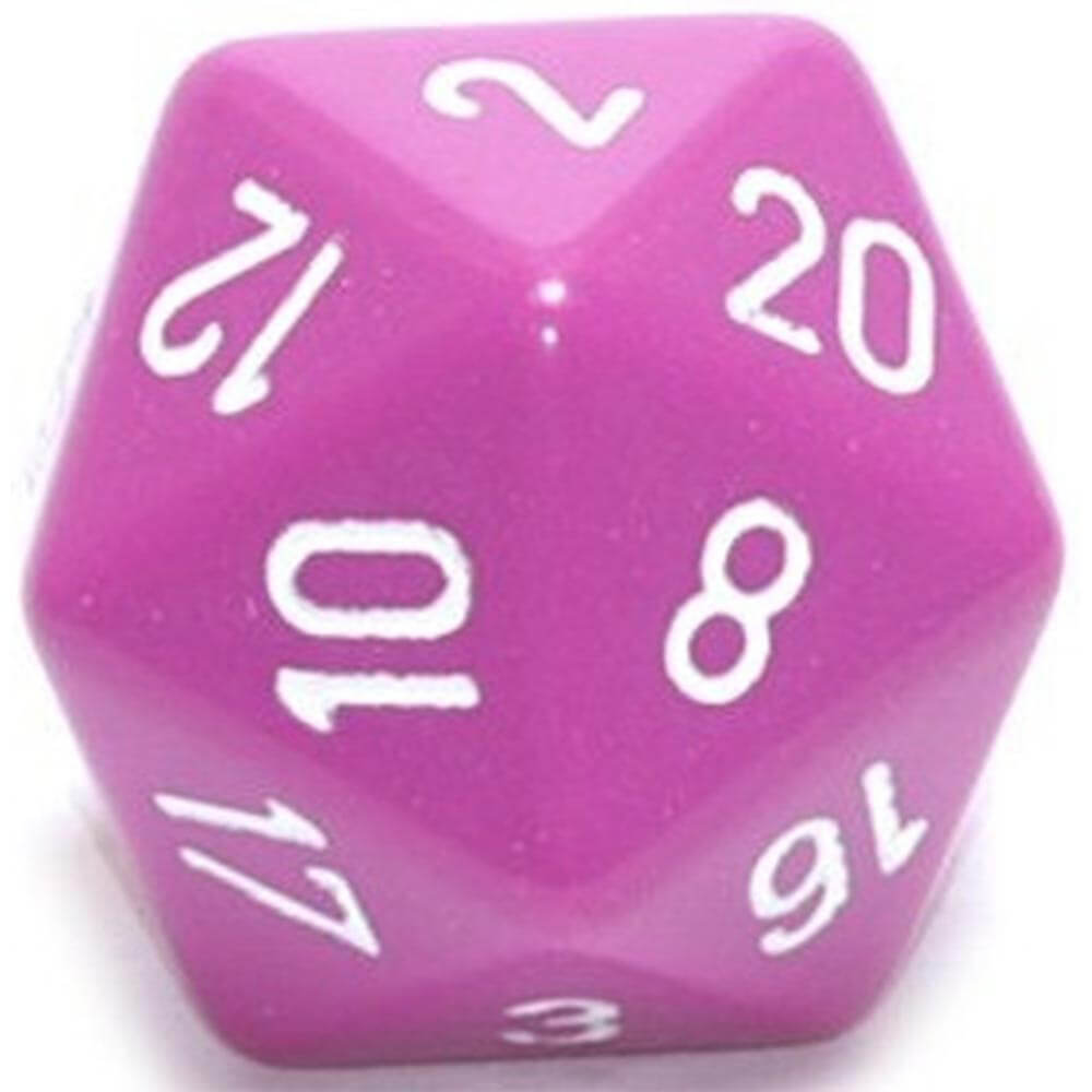 D20 Dice Opaque (34mm)