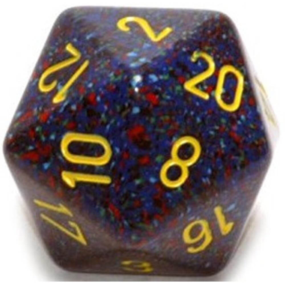 D20 Kości nakrapiane (34 mm)