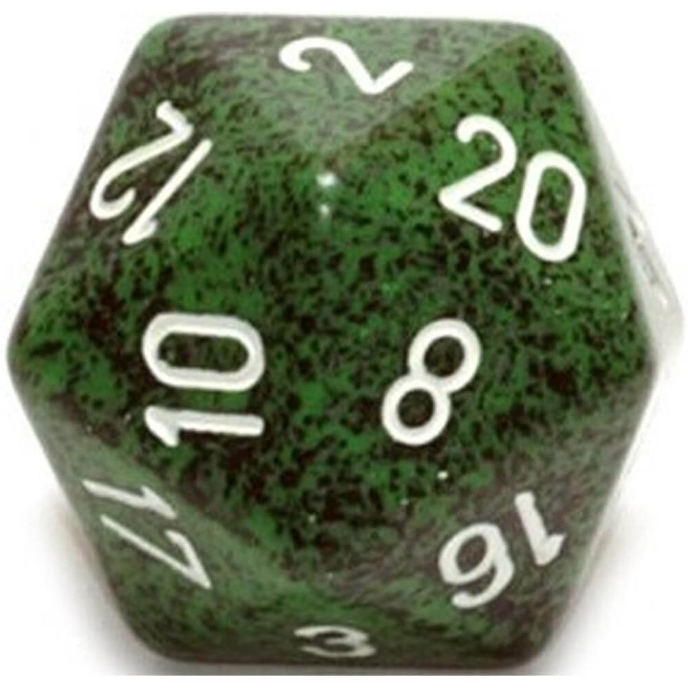 D20 Kości nakrapiane (34 mm)