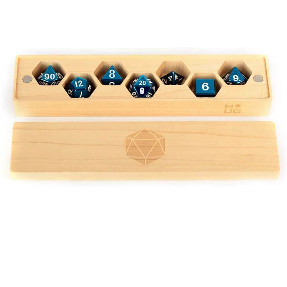 Dice metallico Gamepremium Wood Dice Vault