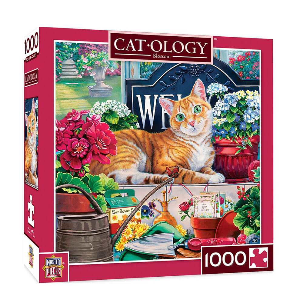 Arcydzieła puzzle kota (1000 szt.)