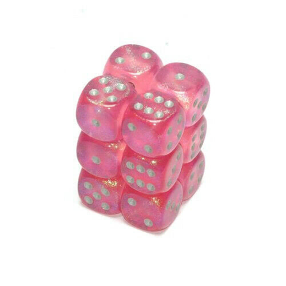 D6 Dice Borealis 16 mm (12 dés)