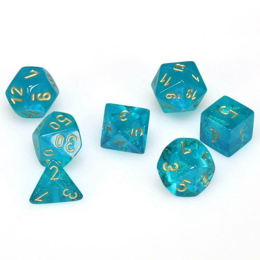 D7 Die Set Dice Borealis Poly (7 DICE)