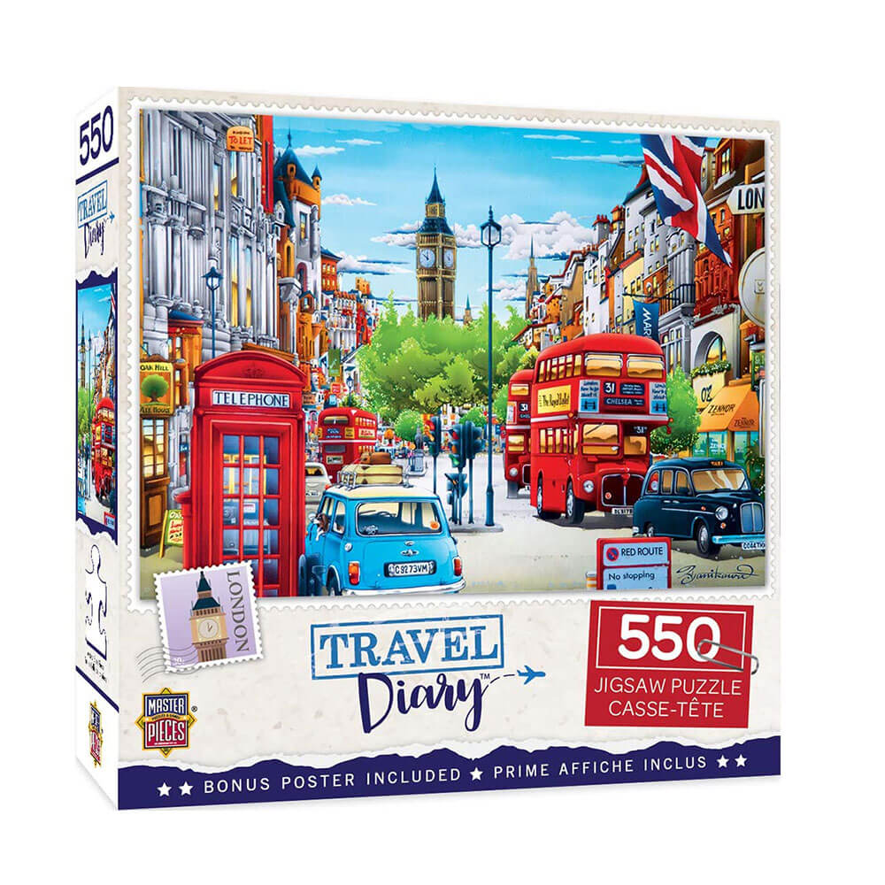 Puzzle MP Travel Diary (550pcs)