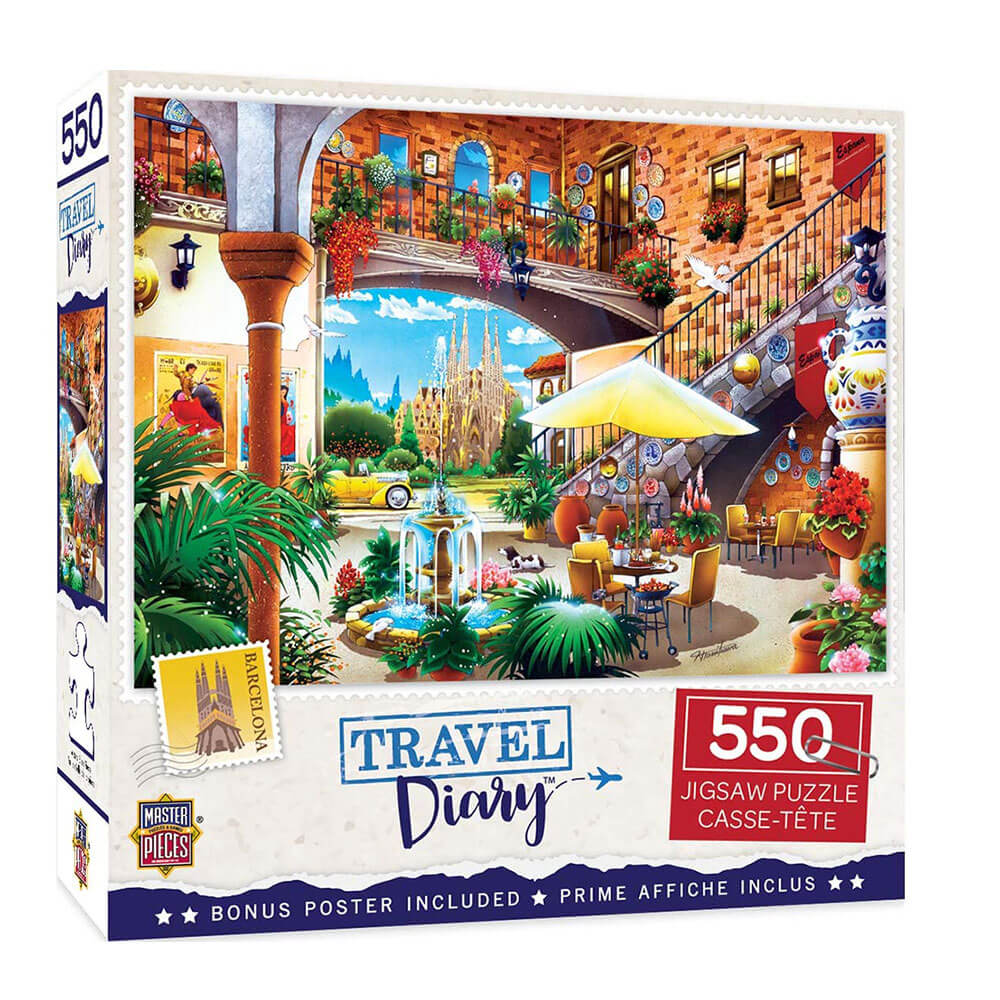 Puzzle MP Travel Diary (550pcs)