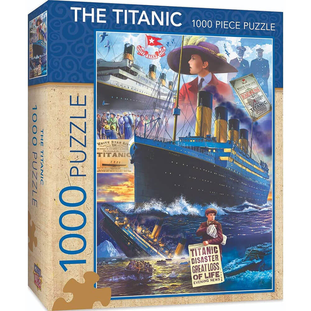 Masterpieces Titanic 1000pc rompecabezas