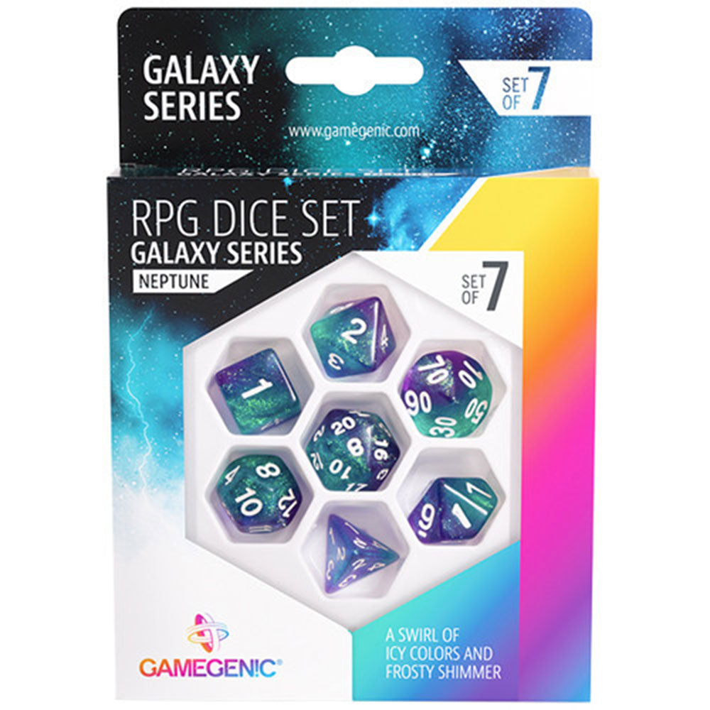  Gamegenic Galaxy Series RPG Würfelset 7tlg