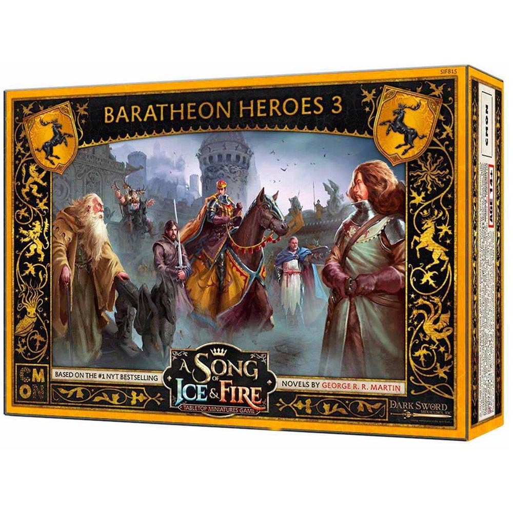 Ein Lied aus Eis und Feuer TMG Baratheon Heroes Miniature