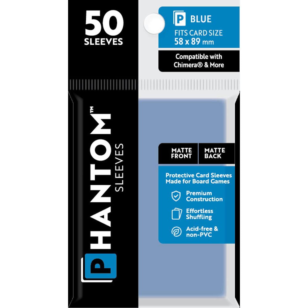 Mangas Phantom Blue 50pcs (58x89mm)