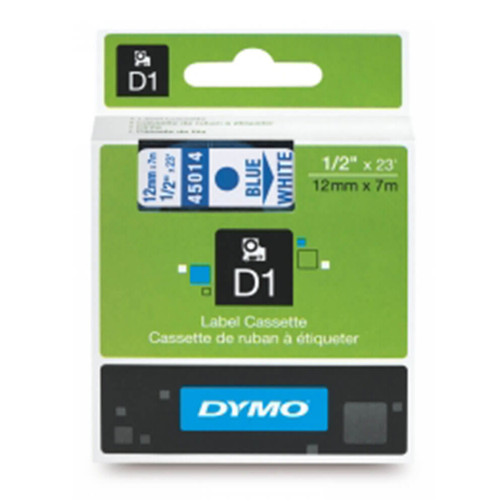 Dymo D1 Etykieta 12 mmx7m