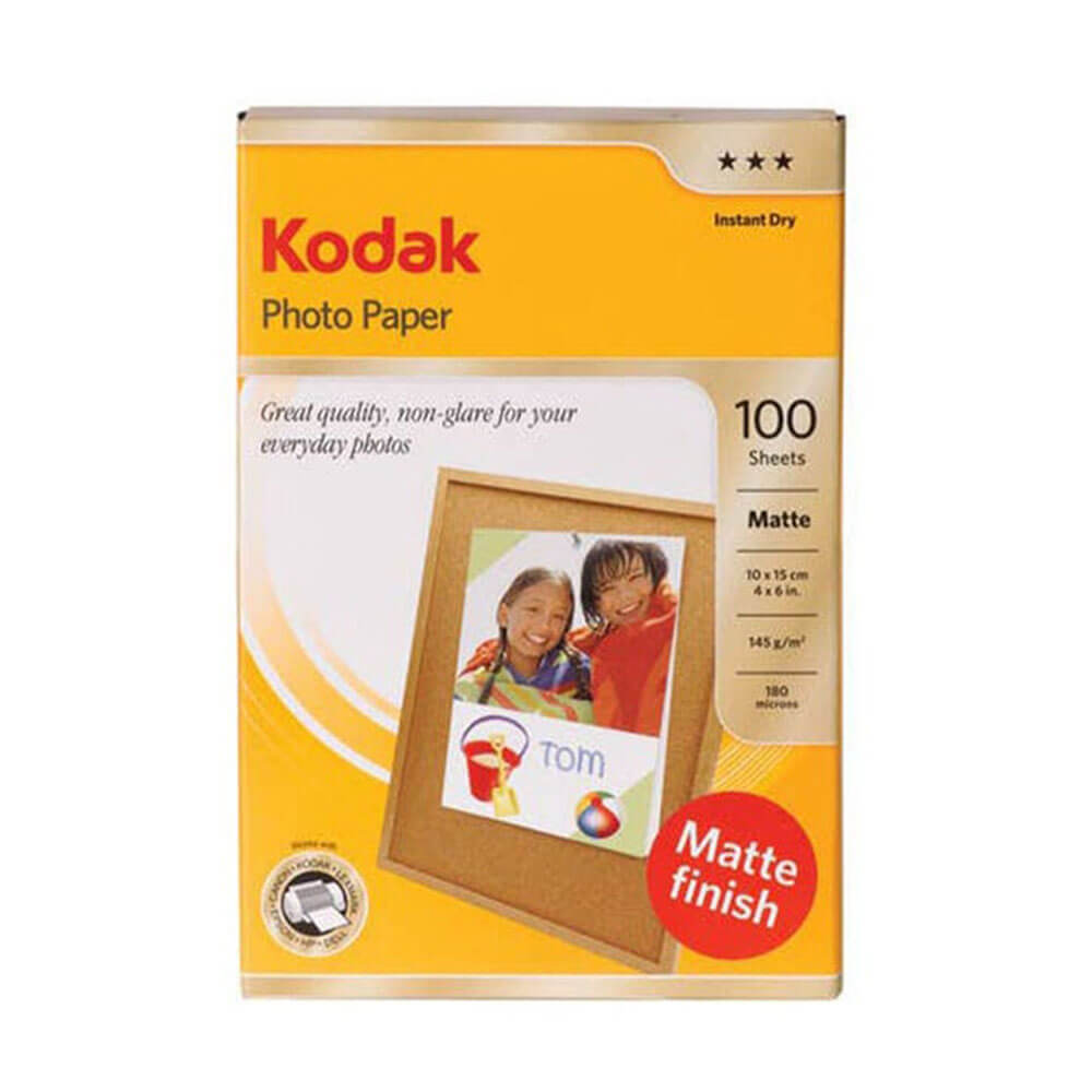 Kodak Everyday Matte fotopapir (100pk)