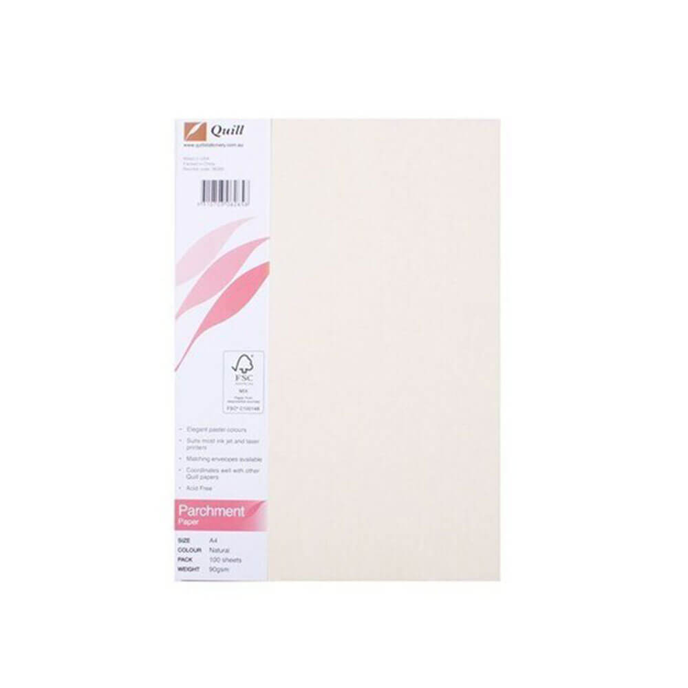 Quill A4 pergamentpapir (100pk)