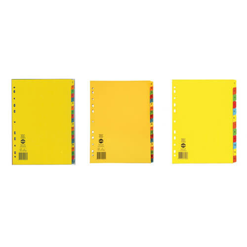 Marbig Manilla Bright Dividers (A4)