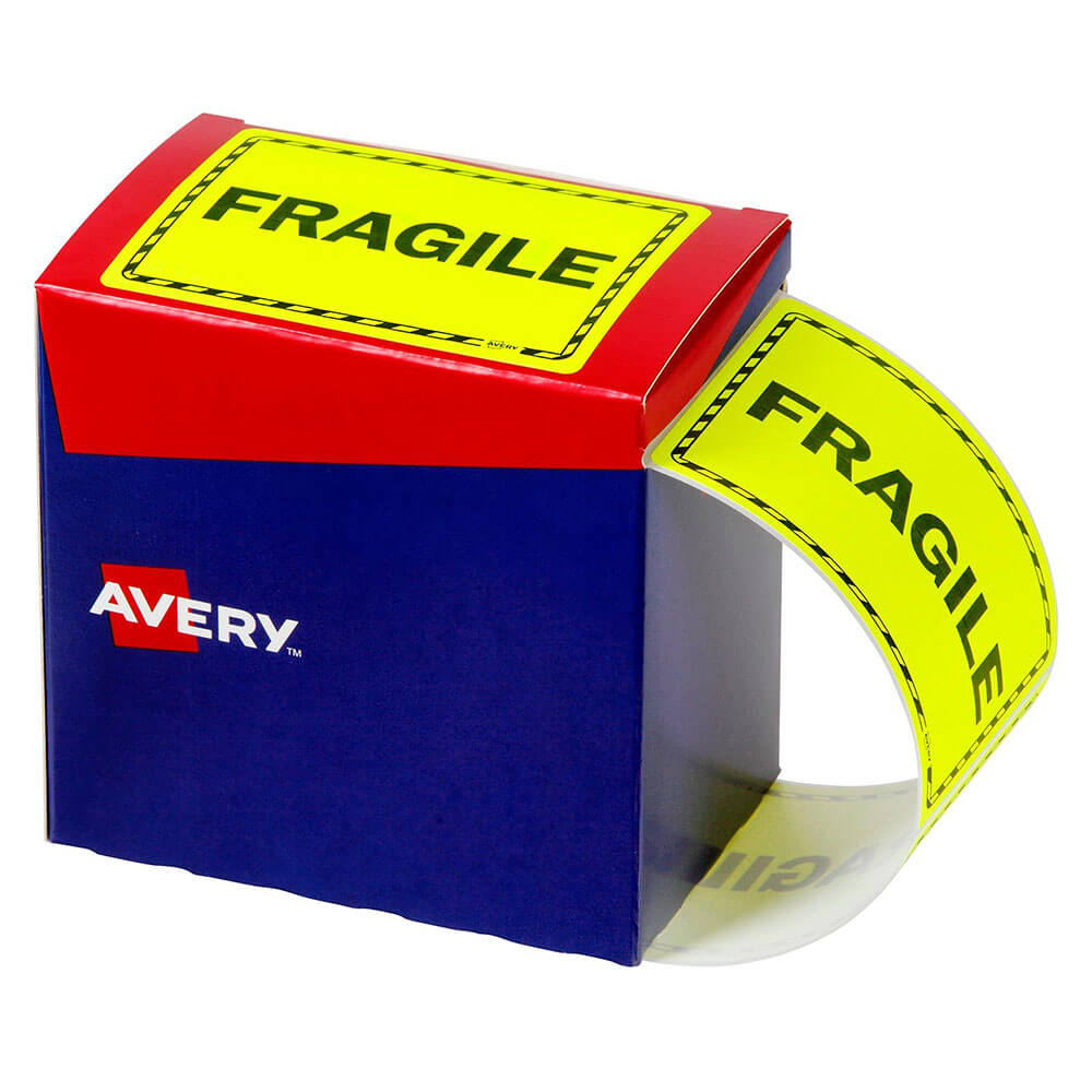 Avery Fragile Labels 750pcs (75x99.6 mm)