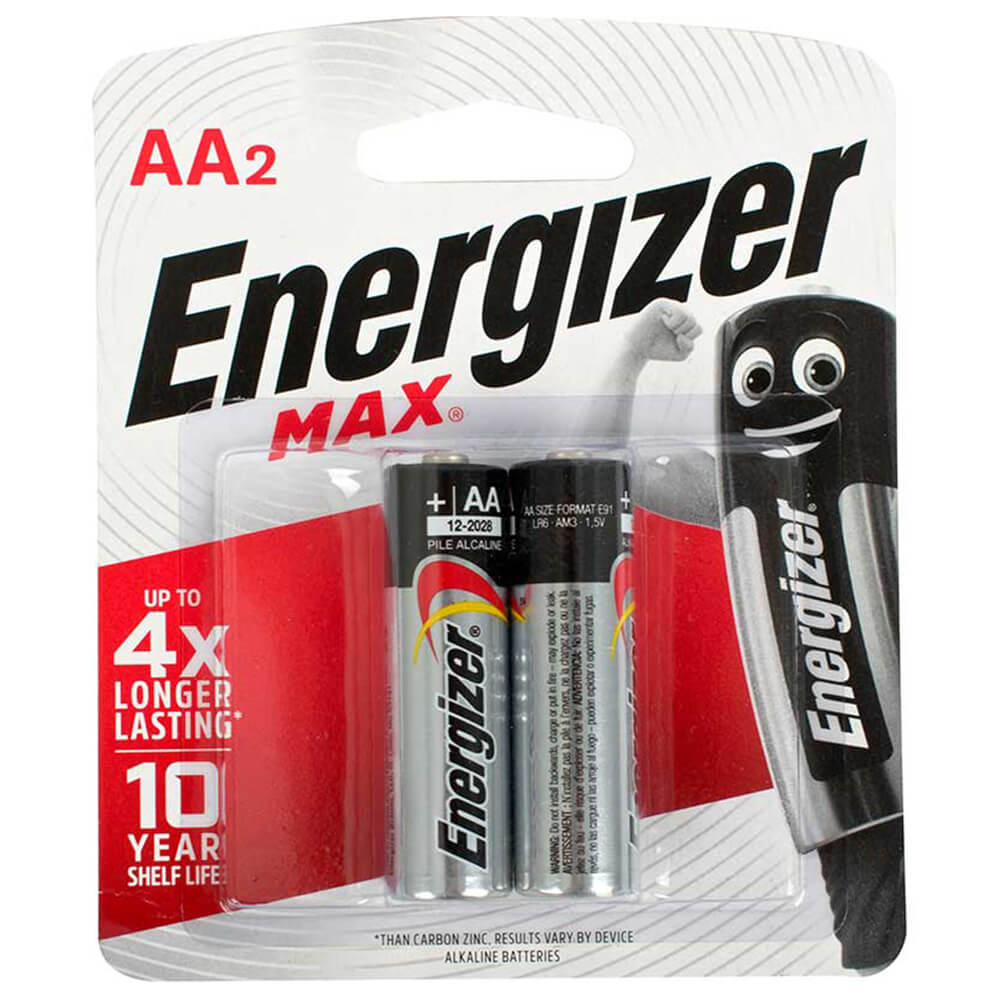 Energizer Alkaline-Batterien (2er-Pack)