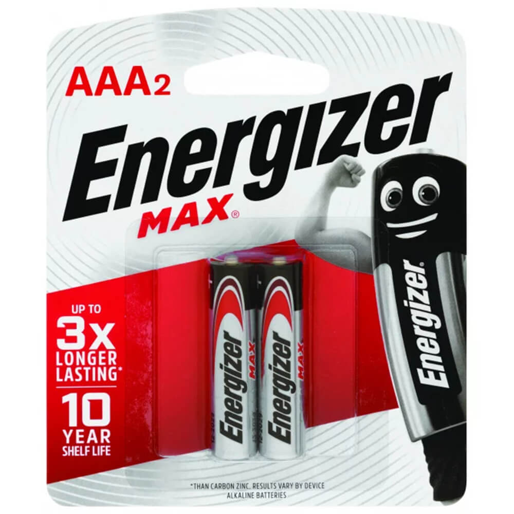 Energizer alkalische batterijen (2pk)