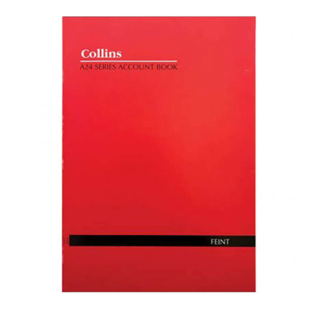 Libro de cuentas de Collins 24 hojas (A4)