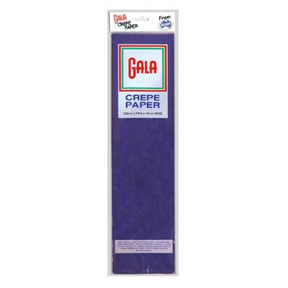 Gala Crepe Paper 12-Pack (240x50cm)