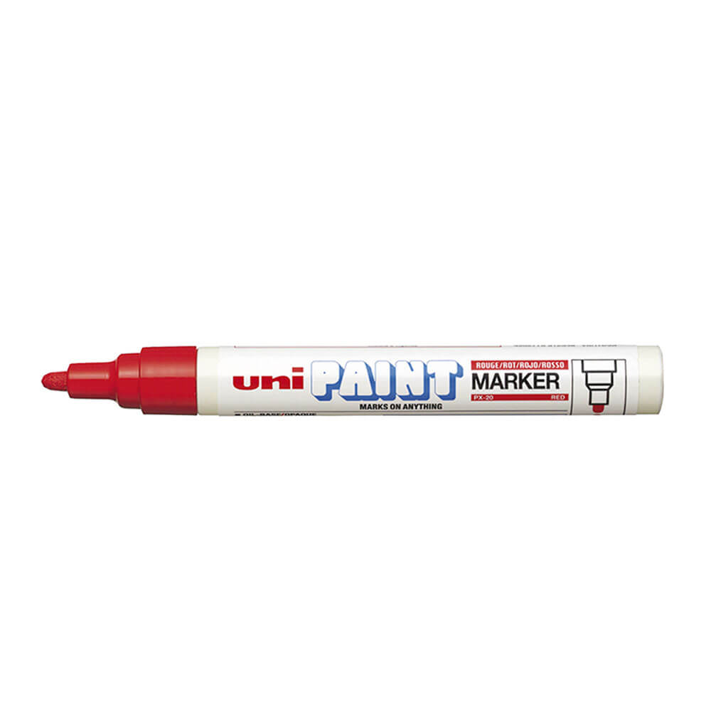 Uni px20 medium bullet tip verf marker 12 stcs