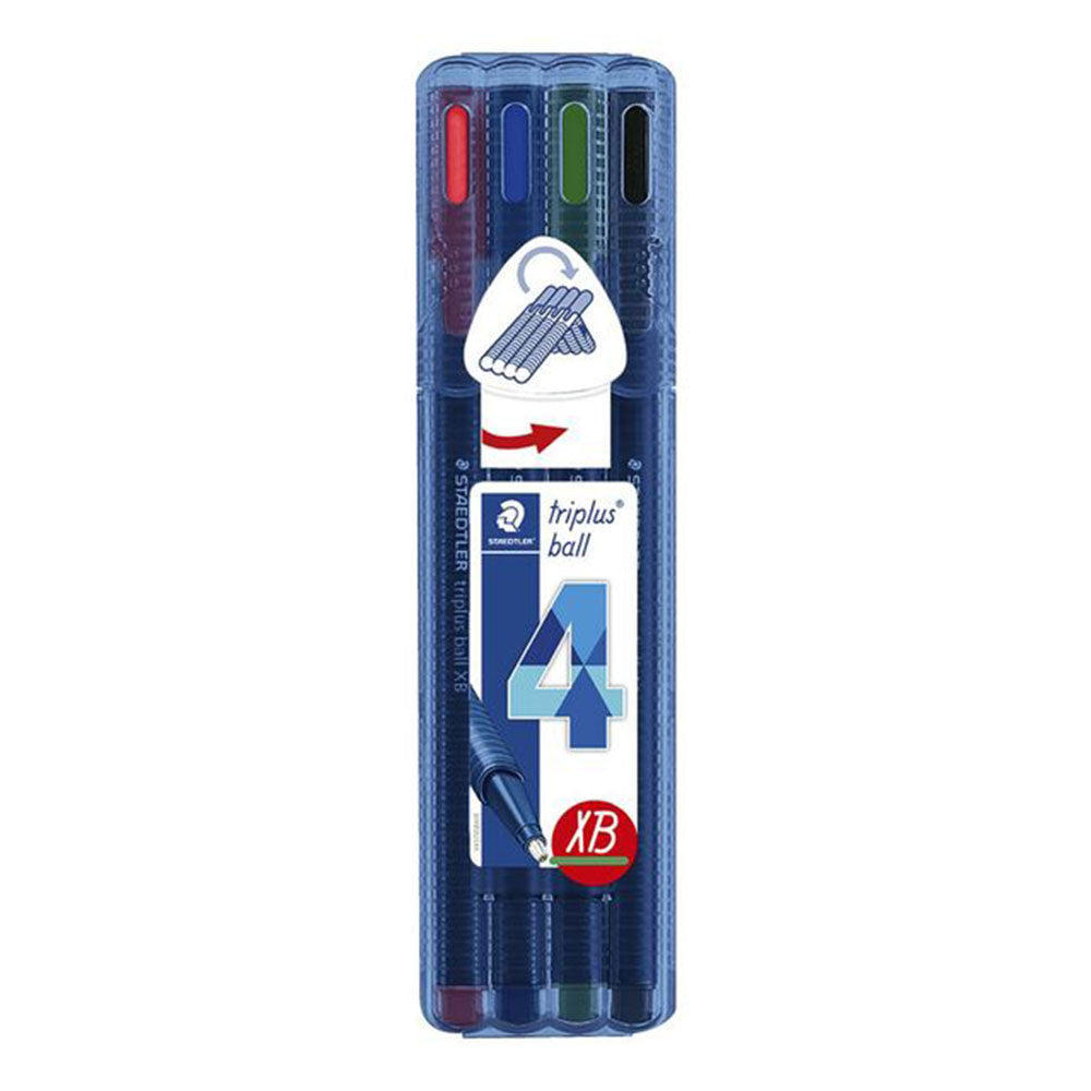 Staedtler Triplus Ballpoint Pen (pacchetto di 4)