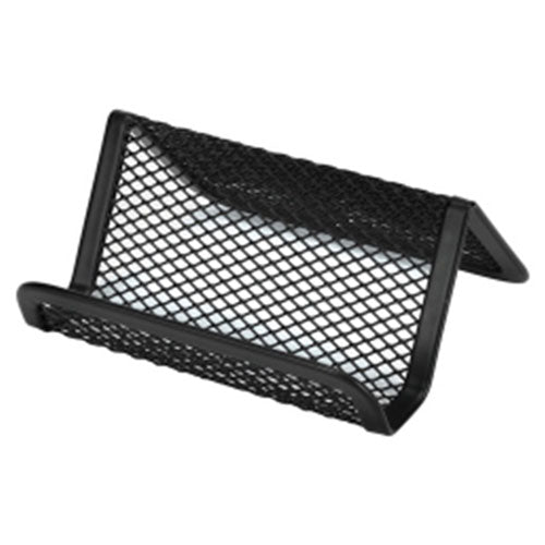 Esselte Metal Mesh Business Card Holder (Black)