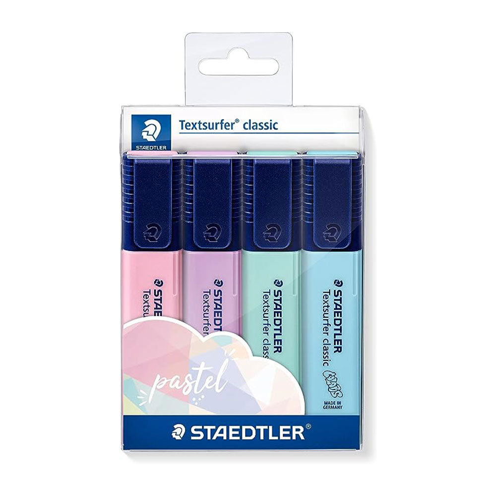 Staedtler TextSurfer Classic Highlighters 4pcs