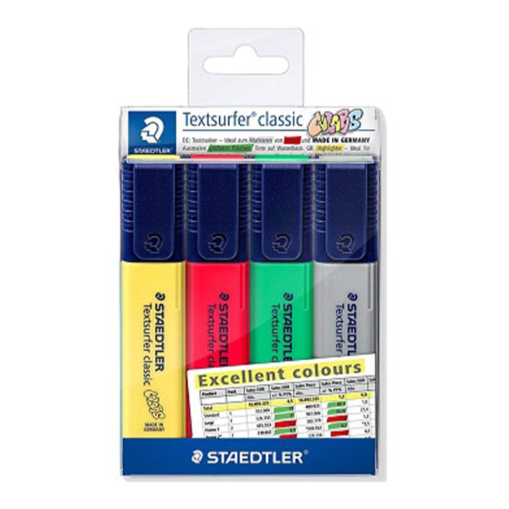 STAEDTLER TEXTSURFER CLASSE HIGHTERS 4PCS