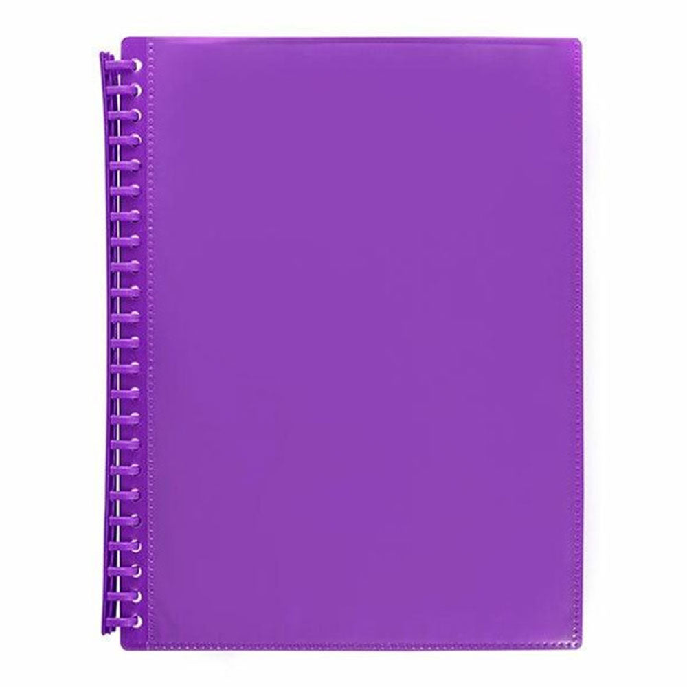 Marbig A4 Refillable 20p Insert Cover Display Book