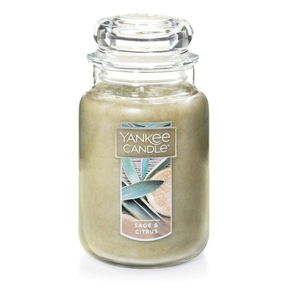 Yankee Classic Sage e Citrus Candle Jar