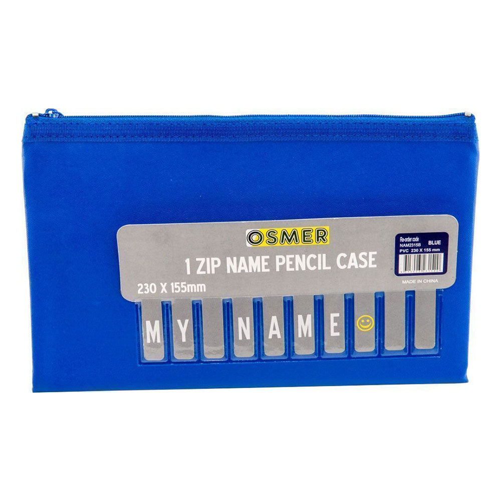 Osmer 1-Zip Name Crayer Case (23x15cm)