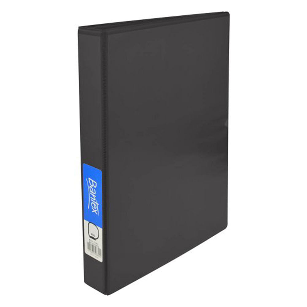 Bantex A4 3D-Ring Insert Binder (sort)