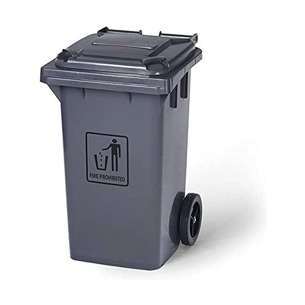 CleanLink Trolley Trolley Bin avec pédale de pied 240L