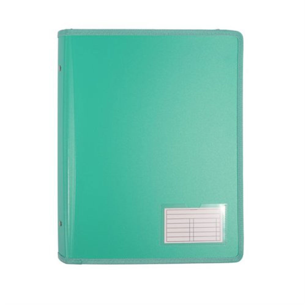 Bantex A4 2D-Ring Zippered Binder 25mm