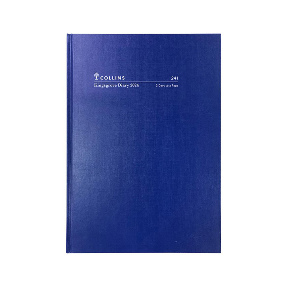 Collins Debden Kingsgrove A4 2024 Diary (azul)