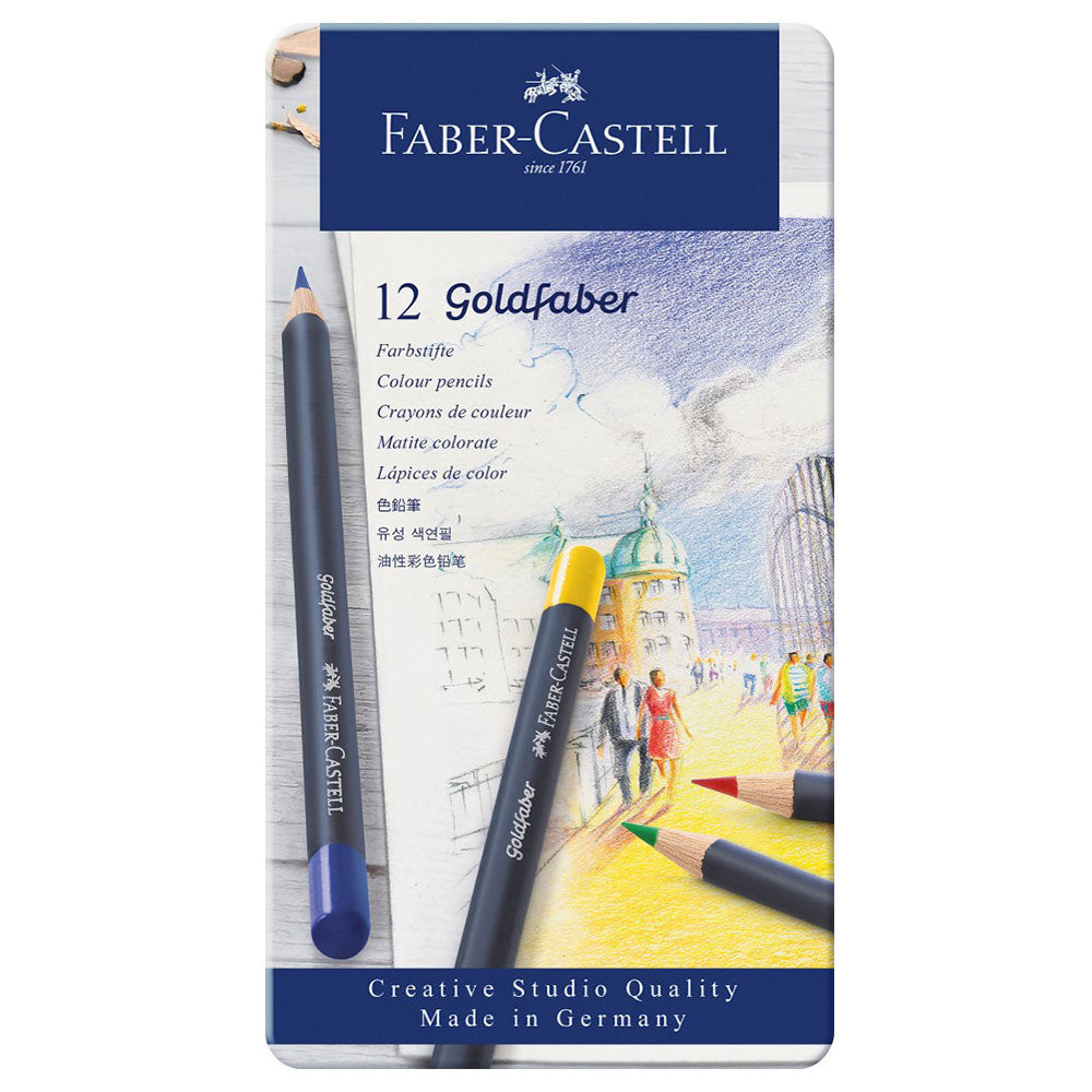 Faber-Castell Goldfaber Color Pencil en estaño