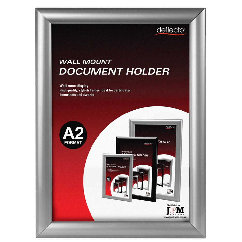 Deflecto Wall-Mounted Document Holder (Silver)