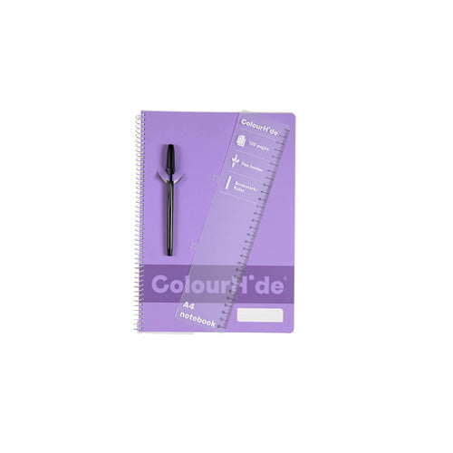 ColourHide A4 Notebook 120pg