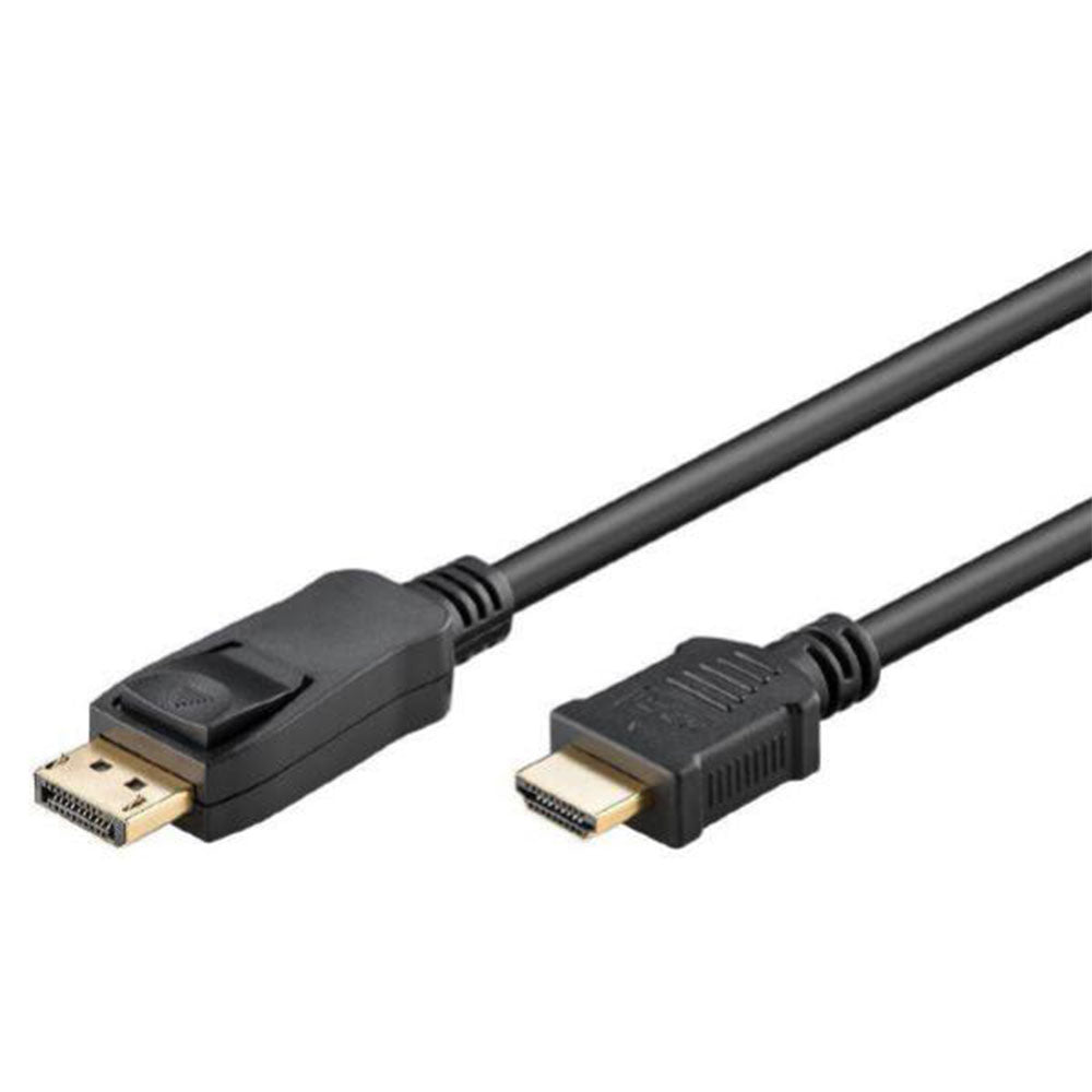 Puerto de pantalla Shintaro al cable masculino HDMI (negro)