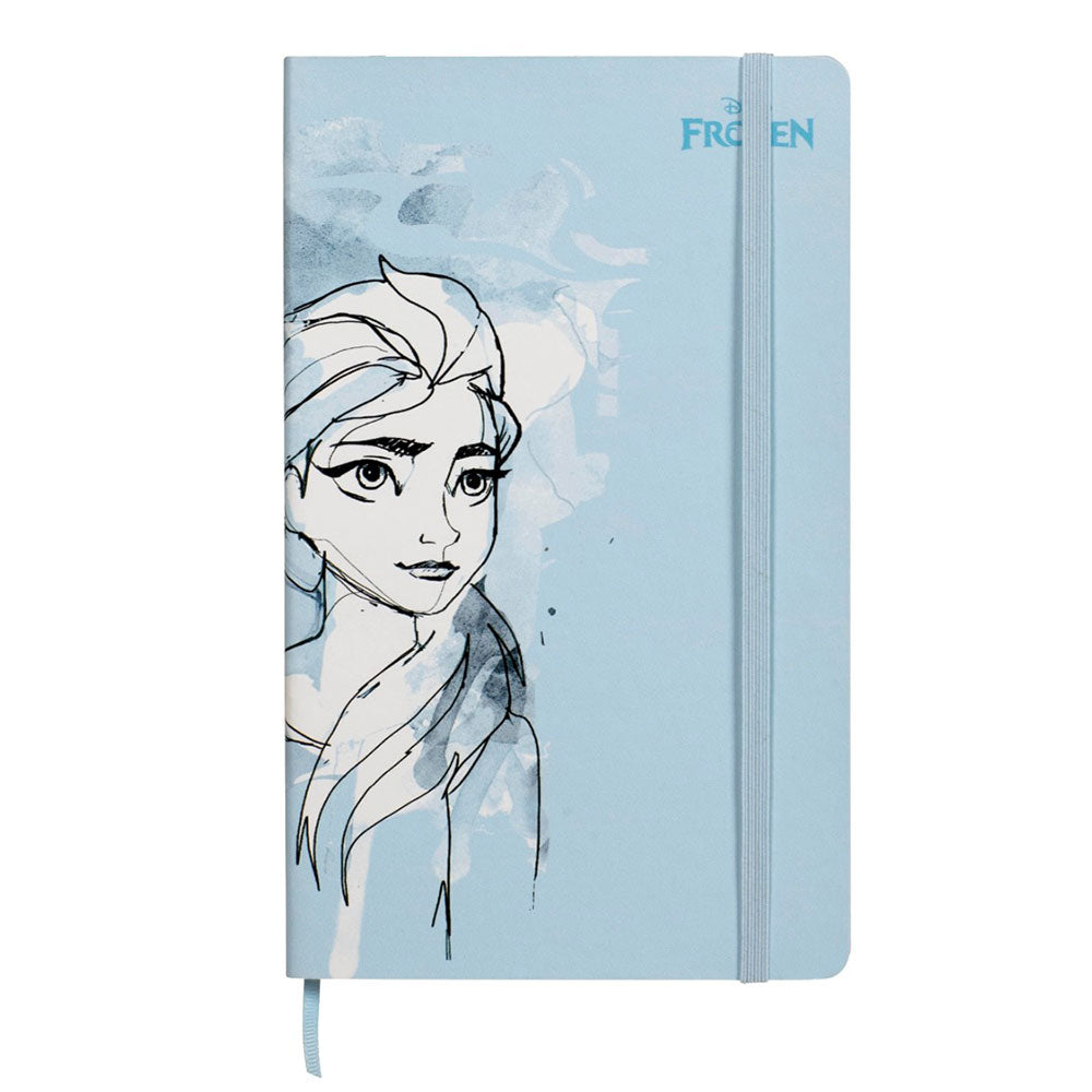 Spirax Frozen 2 Elastic Closure Casebound Journal