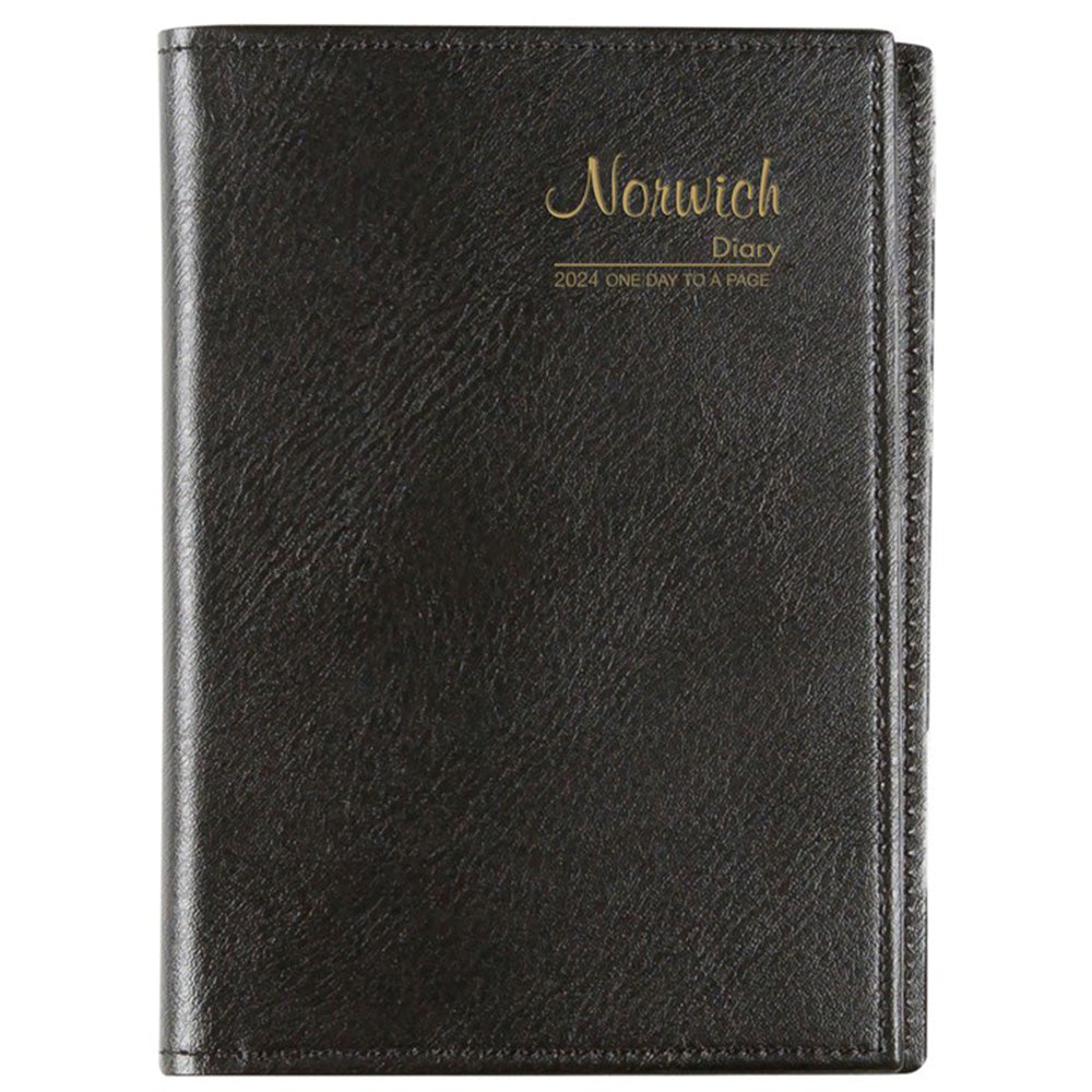 Cumberland Norwich A6 2024 Diary (czarny)