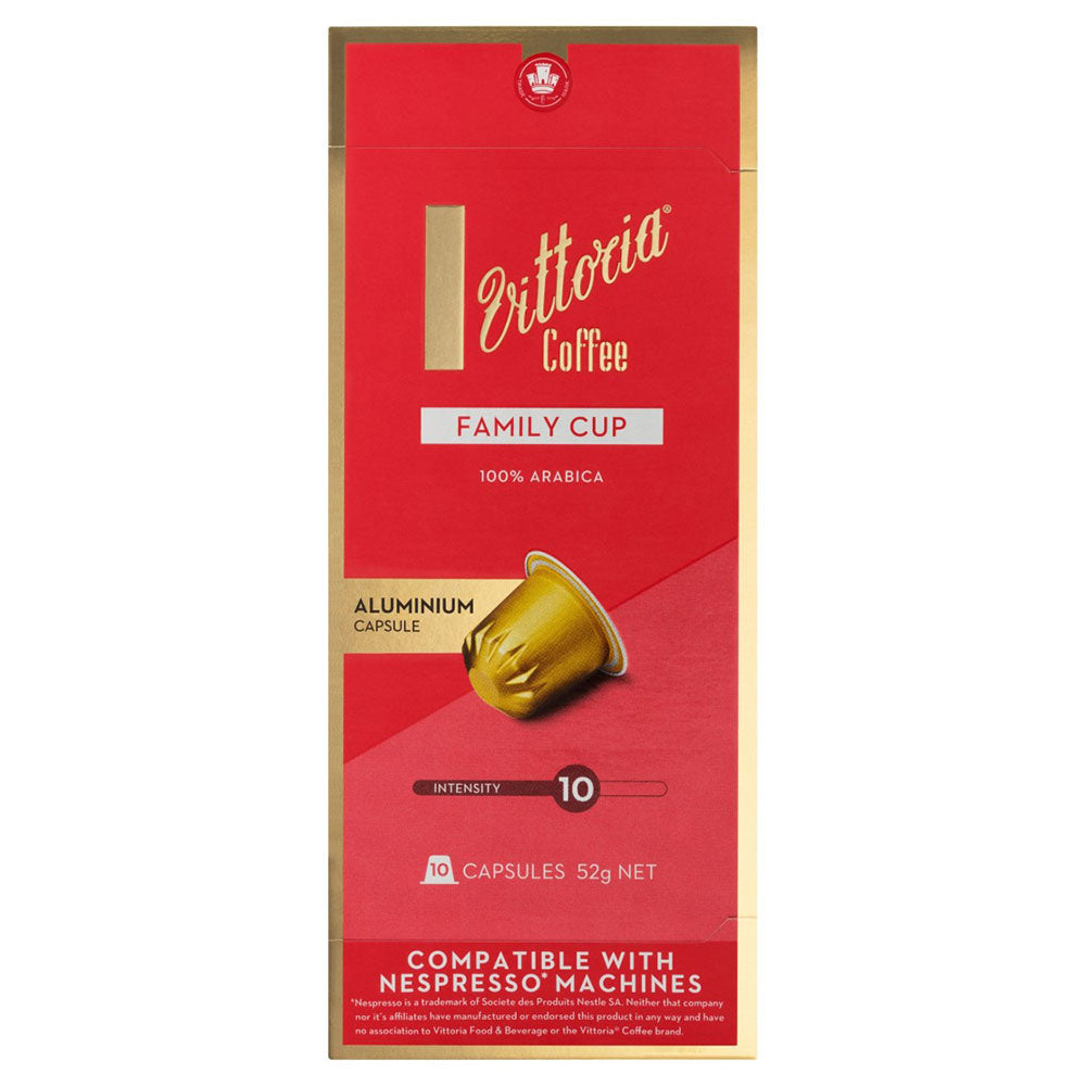 Vittoria Nespresso Compatible Coffee Caps 10's